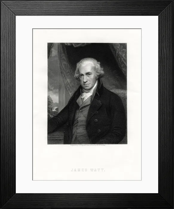 Framed Print : James Watt, Scottish inventor and engineer, 19th century. Artist: CE Wagstaff Framed Print : James Watt, Scottish inventor and engineer, 19th century. Artist: CE Wagstaff