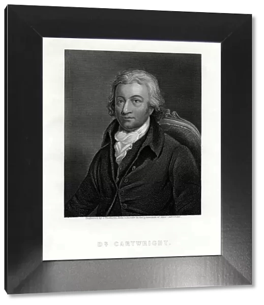 Edmund Cartwright, (1743-1823), British clergyman and inventor of the power loom, Artist: J Thomson