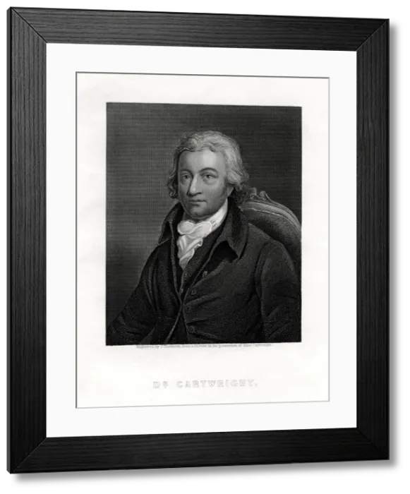 Framed Print : Edmund Cartwright, (1743-1823), British clergyman and inventor of the power loom, Artist: J Thomson Framed Print : Edmund Cartwright, (1743-1823), British clergyman and inventor of the power loom, Artist: J Thomson