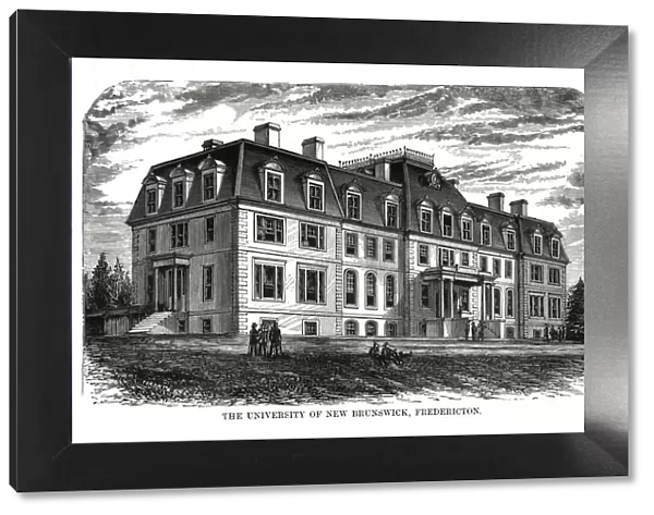 The University of New Brunswick, Fredericton, Canada, 19th century