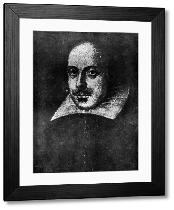 Framed Print : William Shakespeare, English playwright, 19th century Framed Print : William Shakespeare, English playwright, 19th century