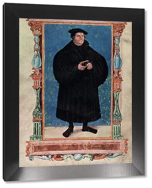 Martin Luther, German theologian and Augustinian monk, 19th century