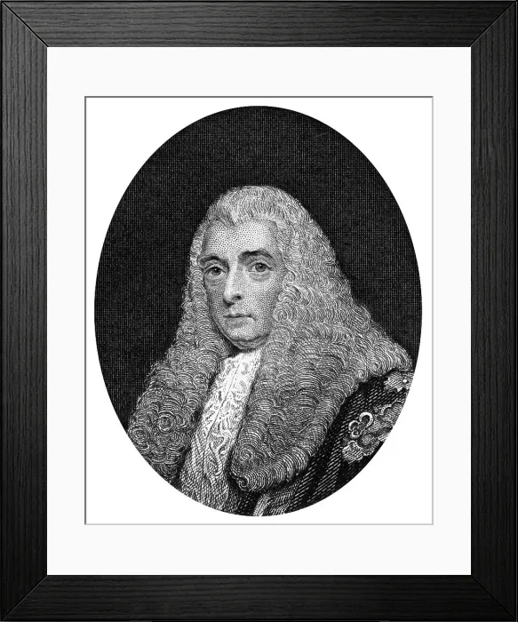 Framed Print : Alexander Wedderburn, Lord Chancellor of Great Britain, 1877 Framed Print : Alexander Wedderburn, Lord Chancellor of Great Britain, 1877
