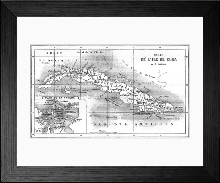 Framed Print : Cuba, 19th century Framed Print : Cuba, 19th century