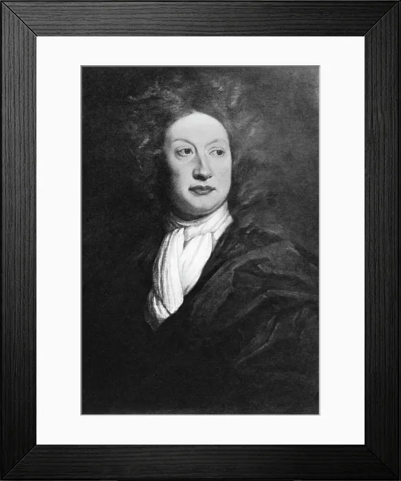 Framed Print : John Dryden, English poet, literary critic, and playwright, (19th century) Framed Print : John Dryden, English poet, literary critic, and playwright, (19th century)