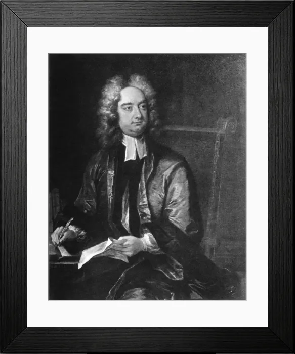 Framed Print : Jonathan Swift, Anglo-Irish writer, 19th century Framed Print : Jonathan Swift, Anglo-Irish writer, 19th century