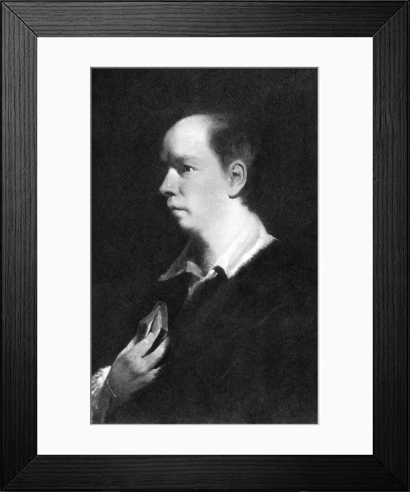 Framed Print : Oliver Goldsmith, Irish writer and physician, (19th century) Framed Print : Oliver Goldsmith, Irish writer and physician, (19th century)