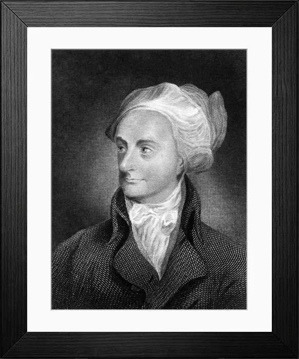 Framed Print : William Cowper, English poet and hymnodist, 19th century Framed Print : William Cowper, English poet and hymnodist, 19th century