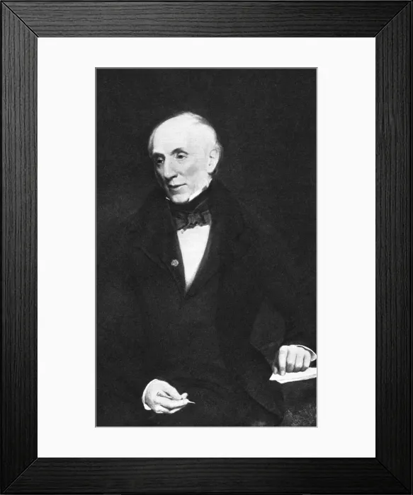 Framed Print : William Wordsworth, English romantic poet, c1850 Framed Print : William Wordsworth, English romantic poet, c1850