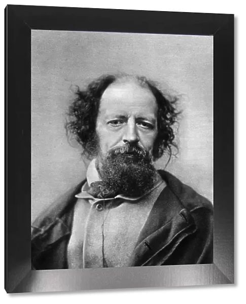 Alfred, Lord Tennyson, Poet Laureate of the United Kingdom, c1867. Artist: London Stereoscopic & Photographic Co