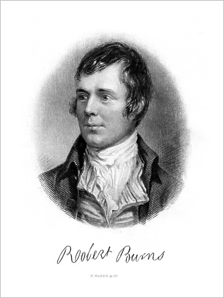 Robert Burns, Scottish poet, 19th century