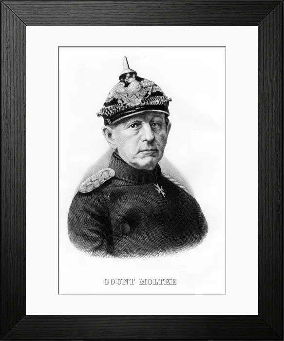 Framed Print : Helmuth Karl Bernhard von Moltke, German Field Marshal, 19th century Framed Print : Helmuth Karl Bernhard von Moltke, German Field Marshal, 19th century