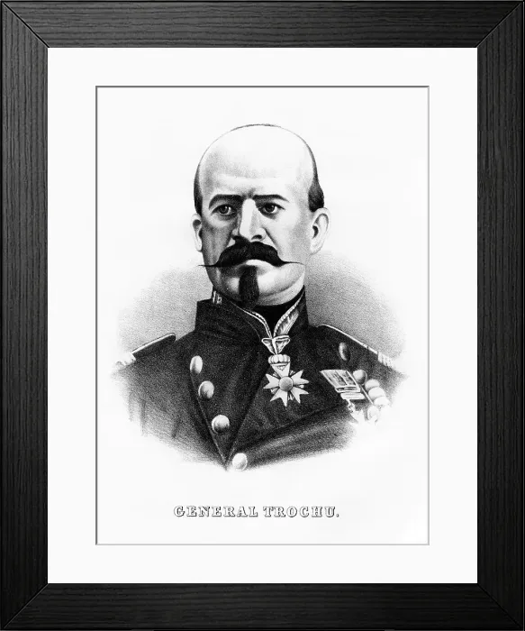 Framed Print : Louis Jules Trochu, French military leader and politician, mid-late 19th century Framed Print : Louis Jules Trochu, French military leader and politician, mid-late 19th century