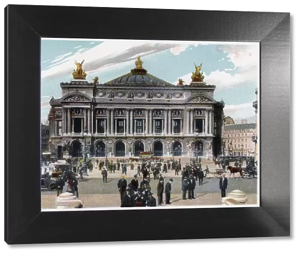 The Palais Garnier, Paris, c1900
