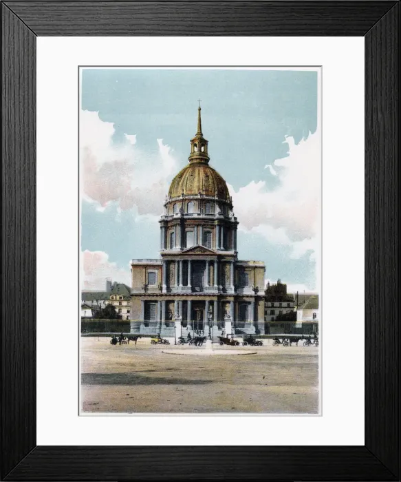 Framed Print : Les Invalides, Paris, c1900 Framed Print : Les Invalides, Paris, c1900
