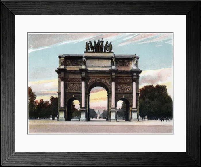 Framed Print : Arc de Triomphe, Paris, c1900 Framed Print : Arc de Triomphe, Paris, c1900