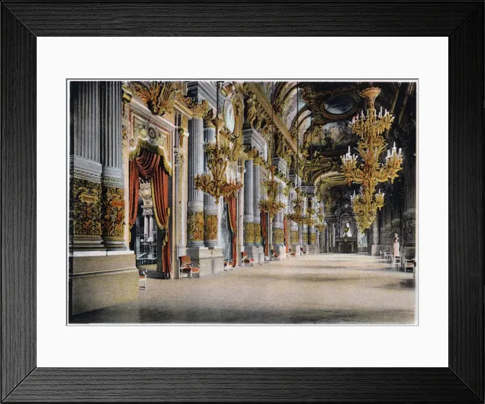 Framed Print : Entrance of the Palais Garnier, Paris, c1900 Framed Print : Entrance of the Palais Garnier, Paris, c1900