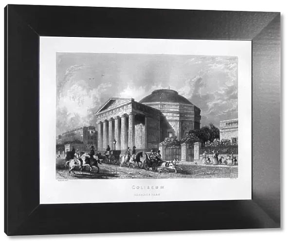 Coliseum, Regents Park, London, 19th century. Artist: Cox