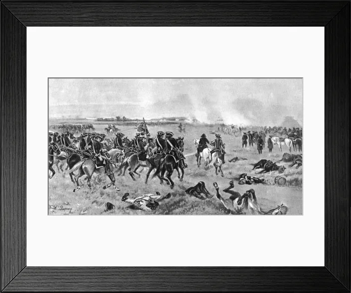 Framed Print : The Battle of Malplaquet, 11 September 1709, (1910) Framed Print : The Battle of Malplaquet, 11 September 1709, (1910)