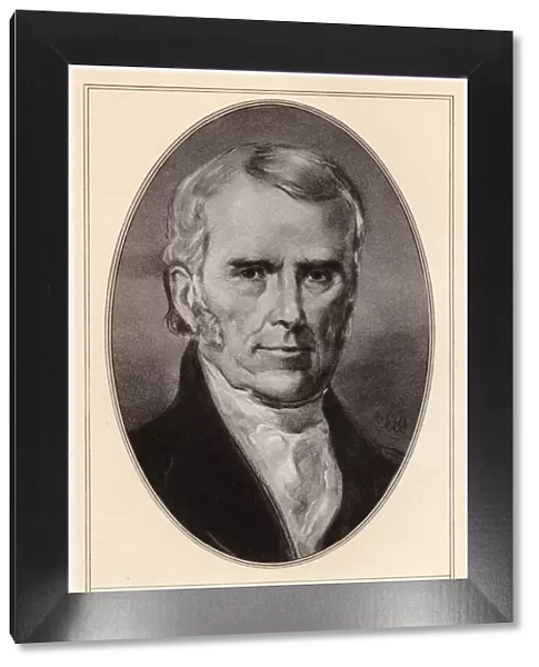 John Marshall, American statesman and jurist, (early 20th century). Artist: Gordon Ross