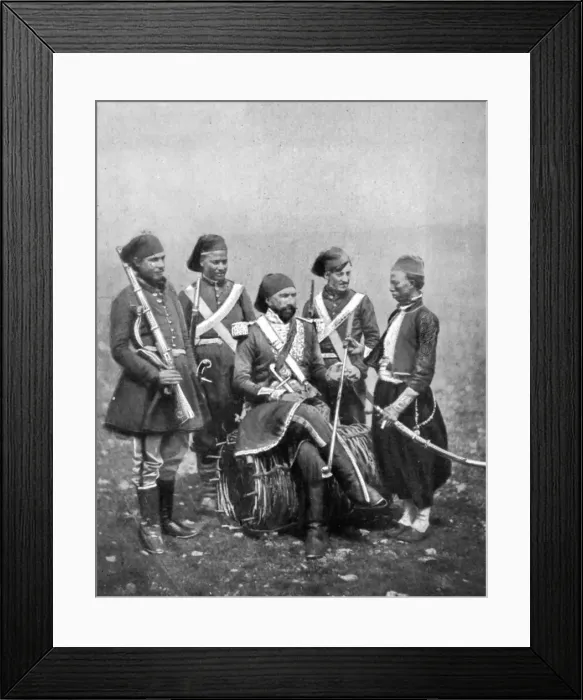 Framed Print : Isma il Pasha, Khedive of Egypt, c1860s. Artist: Roger Fenton Framed Print : Isma il Pasha, Khedive of Egypt, c1860s. Artist: Roger Fenton