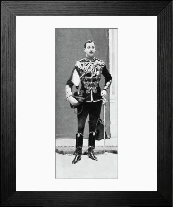 Framed Print : Prince Albert Victor, Duke of Clarence and Avondale, c1890s. Artist: London Stereoscopic & Photographic Co Framed Print : Prince Albert Victor, Duke of Clarence and Avondale, c1890s. Artist: London Stereoscopic & Photographic Co