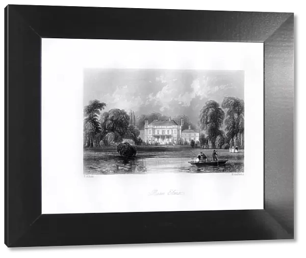 Barn Elms, Richmond upon Thames, 19th century. Artist: H Griffiths