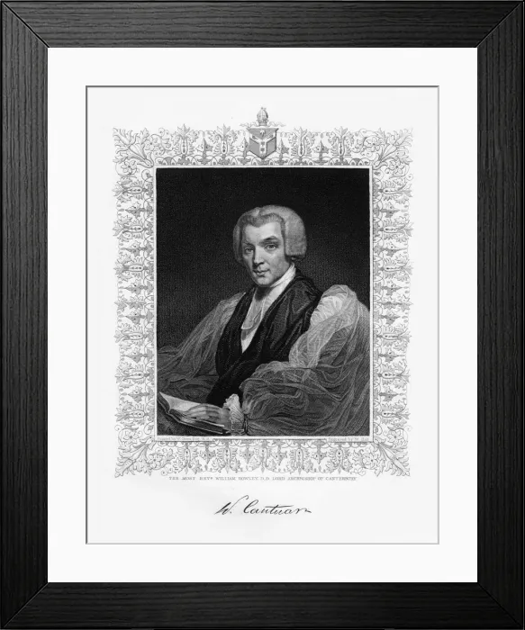 Framed Print : William Howley, Archbishop of Canterbury, 19th century. Artist: W Holl Framed Print : William Howley, Archbishop of Canterbury, 19th century. Artist: W Holl
