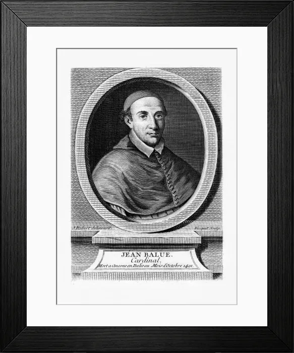 Framed Print : Jean Balue, French cardinal, (19th century). Artist: Ficquet Framed Print : Jean Balue, French cardinal, (19th century). Artist: Ficquet