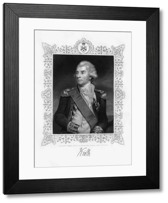Framed Print : George Keith Elphinstone, 1st Viscount Keith, British admiral, 19th century. Artist: W Holl Framed Print : George Keith Elphinstone, 1st Viscount Keith, British admiral, 19th century. Artist: W Holl