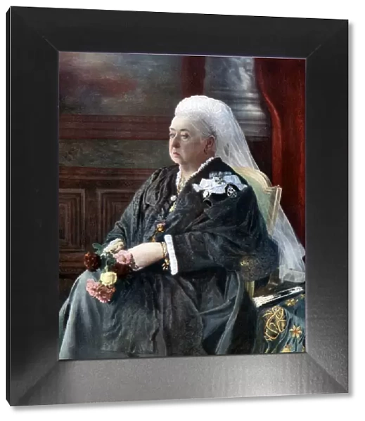 Queen Victoria, late 19th century, (20th century). Artist: Hughes & Mullins