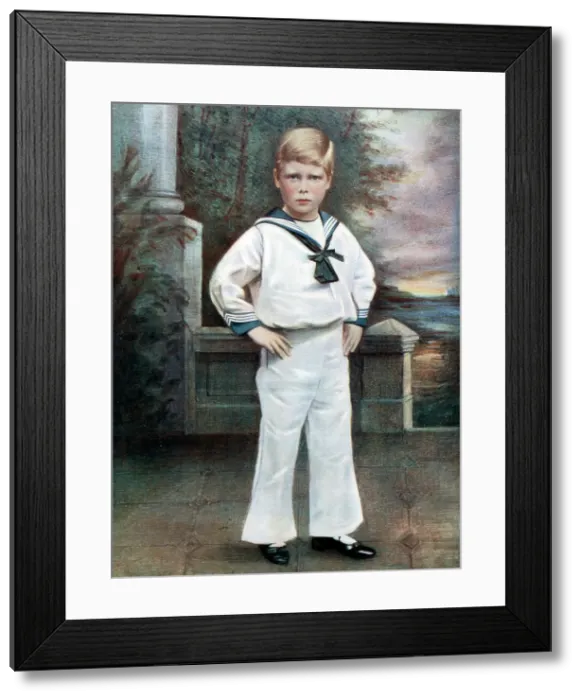 Framed Print : Prince Edward, late 19th-early 20th century. Artist: Ralph Dersingham Framed Print : Prince Edward, late 19th-early 20th century. Artist: Ralph Dersingham
