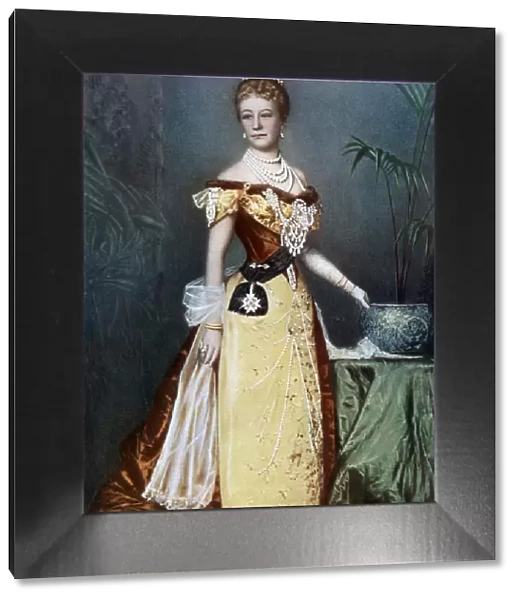 Auguste Viktoria, German empress, late 19th century. Artist: Reichard & Lindner