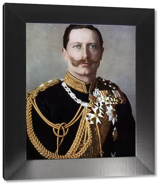 Wilhelm II, Emperor of Germany and King of Prussia, late 19th-early 20th century. Artist: Reichard & Lindner