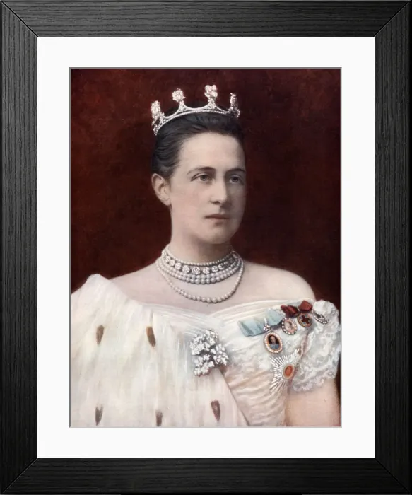 Framed Print : Princess Olga Konstantinovna of Russia, late 19th-early 20th century Framed Print : Princess Olga Konstantinovna of Russia, late 19th-early 20th century