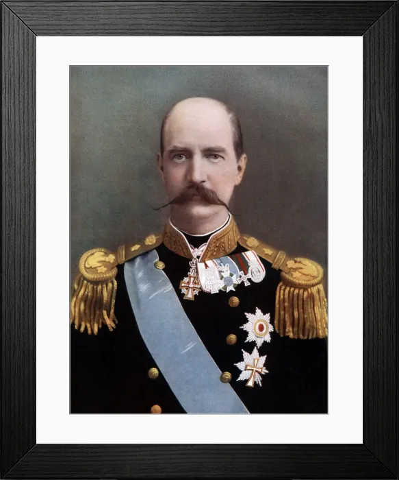 Framed Print : George I, King of Greece, late 19th-early 20th century Framed Print : George I, King of Greece, late 19th-early 20th century