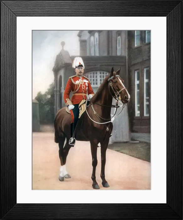 Framed Print : Prince Arthur, Duke of Connaught and Strathearn, late 19th-early 20th century. Artist: Gregory Framed Print : Prince Arthur, Duke of Connaught and Strathearn, late 19th-early 20th century. Artist: Gregory