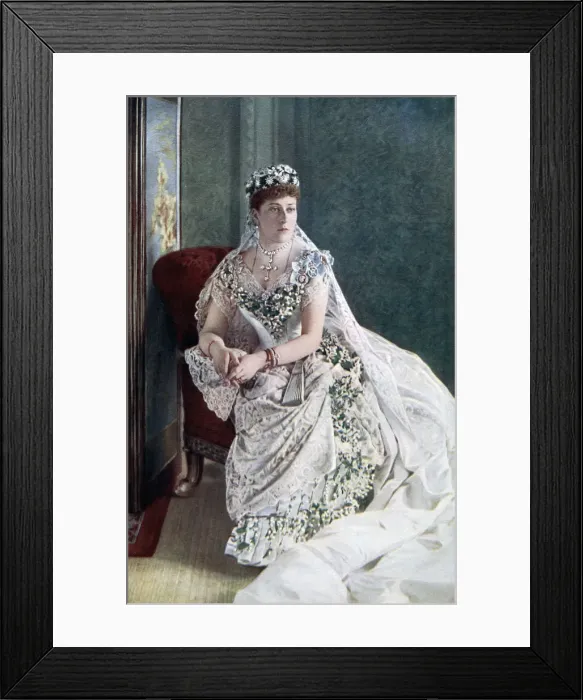 Framed Print : Princess Beatrice, late 19th-early 20th century. Artist: W&D Downey Framed Print : Princess Beatrice, late 19th-early 20th century. Artist: W&D Downey