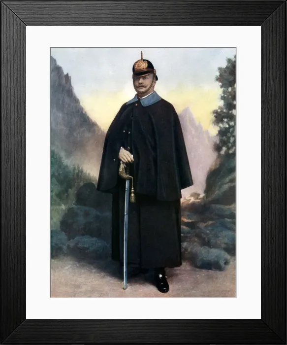 Framed Print : King Carlos I of Portugal and Algarves, late 19th-early 20th century. Artist: Camacho Framed Print : King Carlos I of Portugal and Algarves, late 19th-early 20th century. Artist: Camacho
