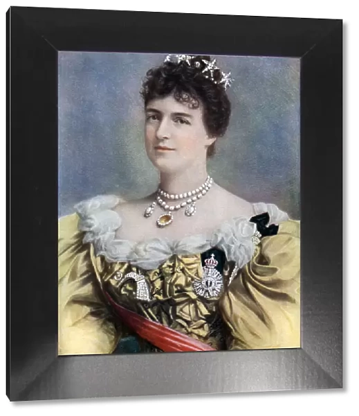 Amelia of Orleans, Queen of Portugal, late 19th-early 20th century. Artist: Camacho
