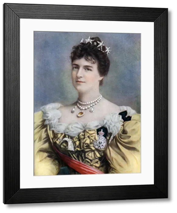 Framed Print : Amelia of Orleans, Queen of Portugal, late 19th-early 20th century. Artist: Camacho Framed Print : Amelia of Orleans, Queen of Portugal, late 19th-early 20th century. Artist: Camacho