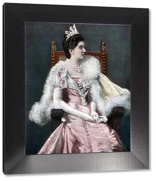 Queen Elena of Italy, late 19th century. Artist: Giacomo Brogi