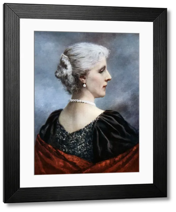 Framed Print : Marie Henriette, Queen of the Belgians, late 19th-early 20th century