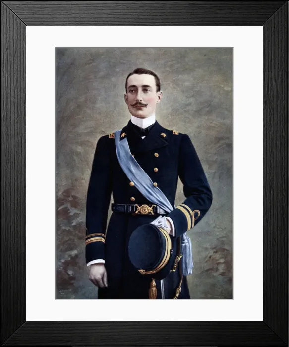 Framed Print : Duke of the Abruzzi, Italian mountaineer and explorer, late 19th-early 20th century Framed Print : Duke of the Abruzzi, Italian mountaineer and explorer, late 19th-early 20th century