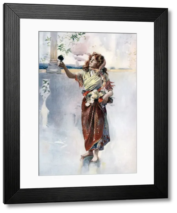 Framed Print : Ellaline Terriss in Bluebell in Fairyland, c1902. Artist: Ellis & Walery Framed Print : Ellaline Terriss in Bluebell in Fairyland, c1902. Artist: Ellis & Walery