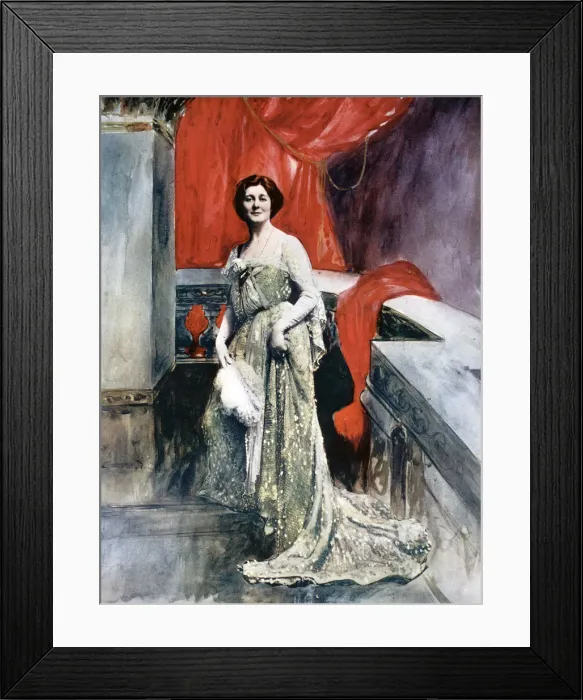 Framed Print : Miriam Clements, stage actress, c1902. Artist: Fellows Wilson Framed Print : Miriam Clements, stage actress, c1902. Artist: Fellows Wilson