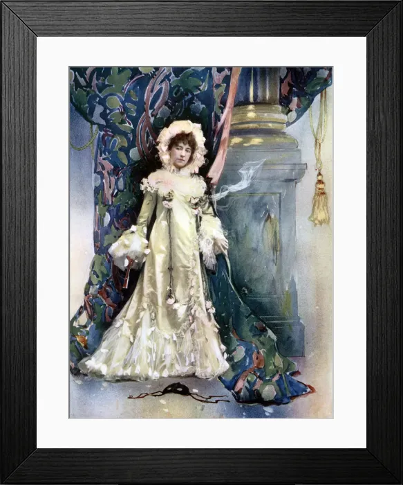 Framed Print : Vane Featherstone in The Price of Peace, c1902. Artist: Ellis & Walery Framed Print : Vane Featherstone in The Price of Peace, c1902. Artist: Ellis & Walery