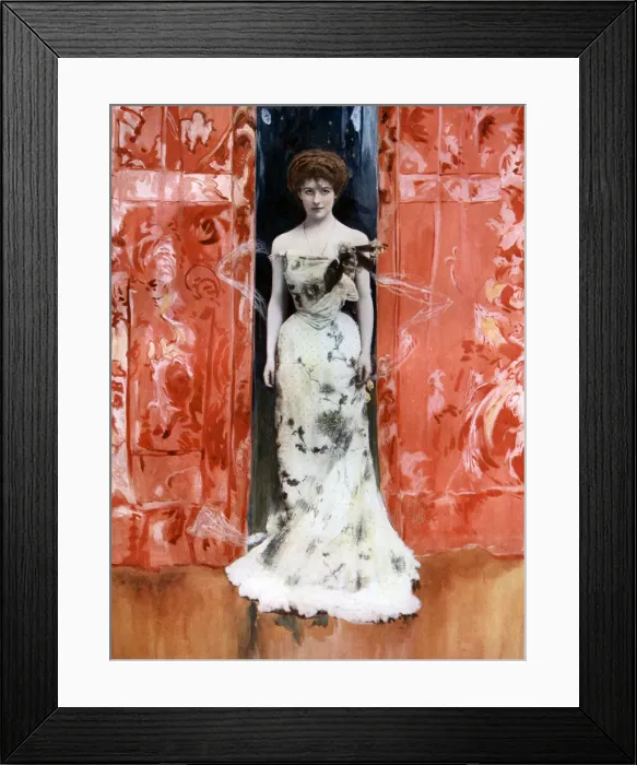 Framed Print : Jessie Bateman in The Man From Blankleys, c1902. Artist: Fellows Willson Framed Print : Jessie Bateman in The Man From Blankleys, c1902. Artist: Fellows Willson