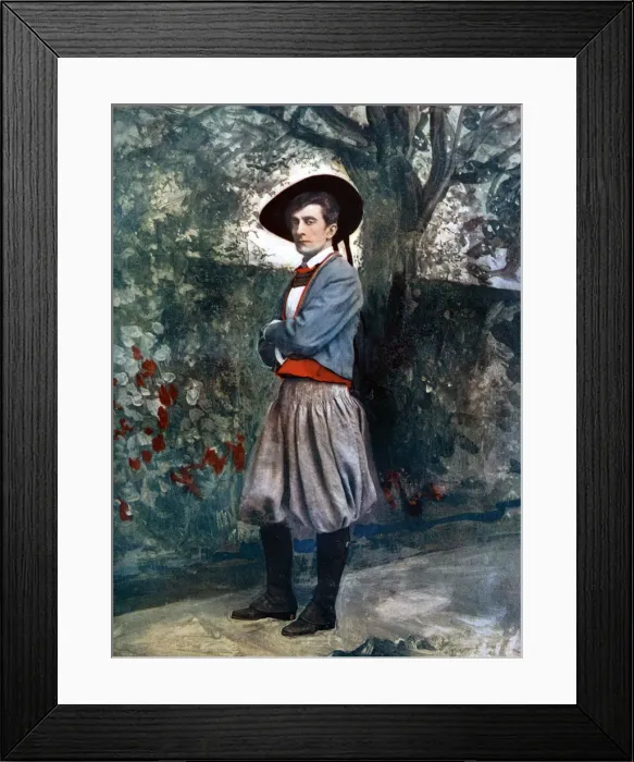 Framed Print : Sir Johnston Forbes-Robertson in The Sacrament of Judas, c1902. Artist: Ellis & Walery Framed Print : Sir Johnston Forbes-Robertson in The Sacrament of Judas, c1902. Artist: Ellis & Walery