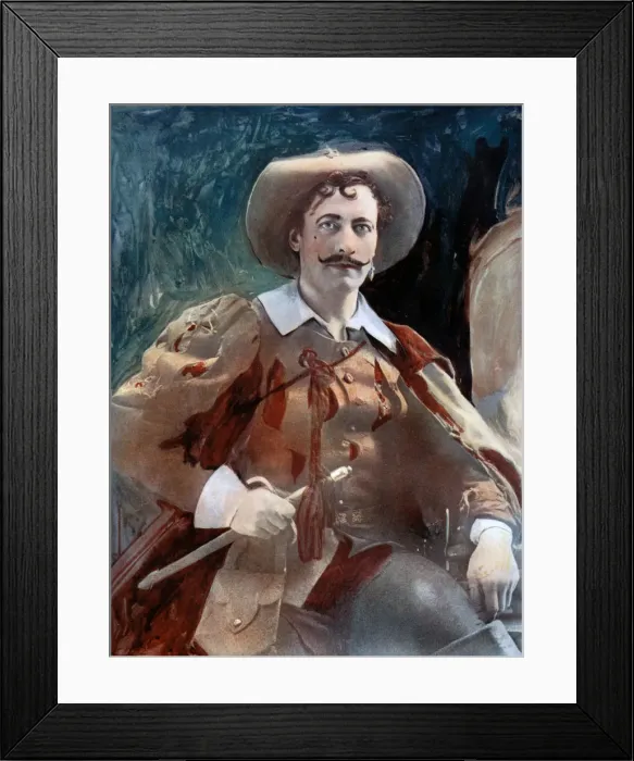 Framed Print : Lewis Waller in The Three Musketeers, c1902. Artist: Ellis & Walery Framed Print : Lewis Waller in The Three Musketeers, c1902. Artist: Ellis & Walery